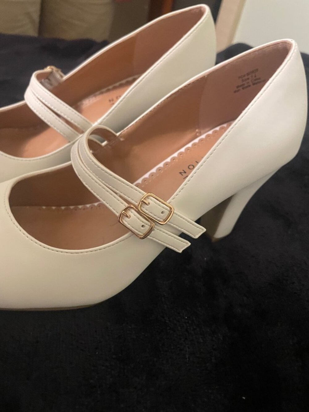 Journee Collection Windy Double Strap Mary Jane Pumps - Picture 5 of 5